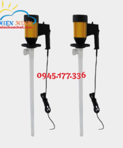 Bơm Hóa chất Thùng Phuy chạy Điện  Model:  HD-E2V+PPHT - 1000